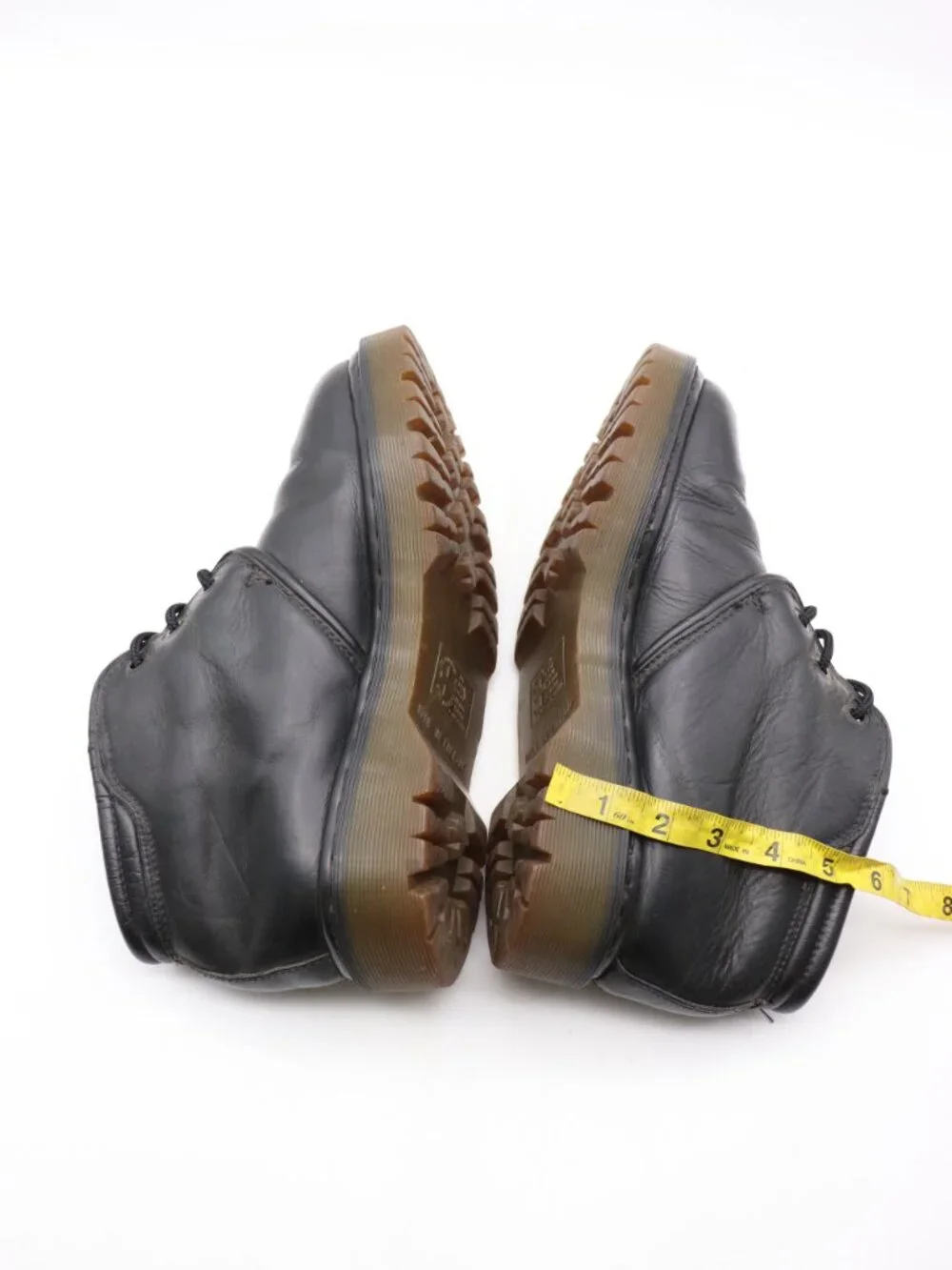 Vintage Doc Dr Martens 3 Eye Men's UK 9 US 10 Boot Chukka Black Leather England